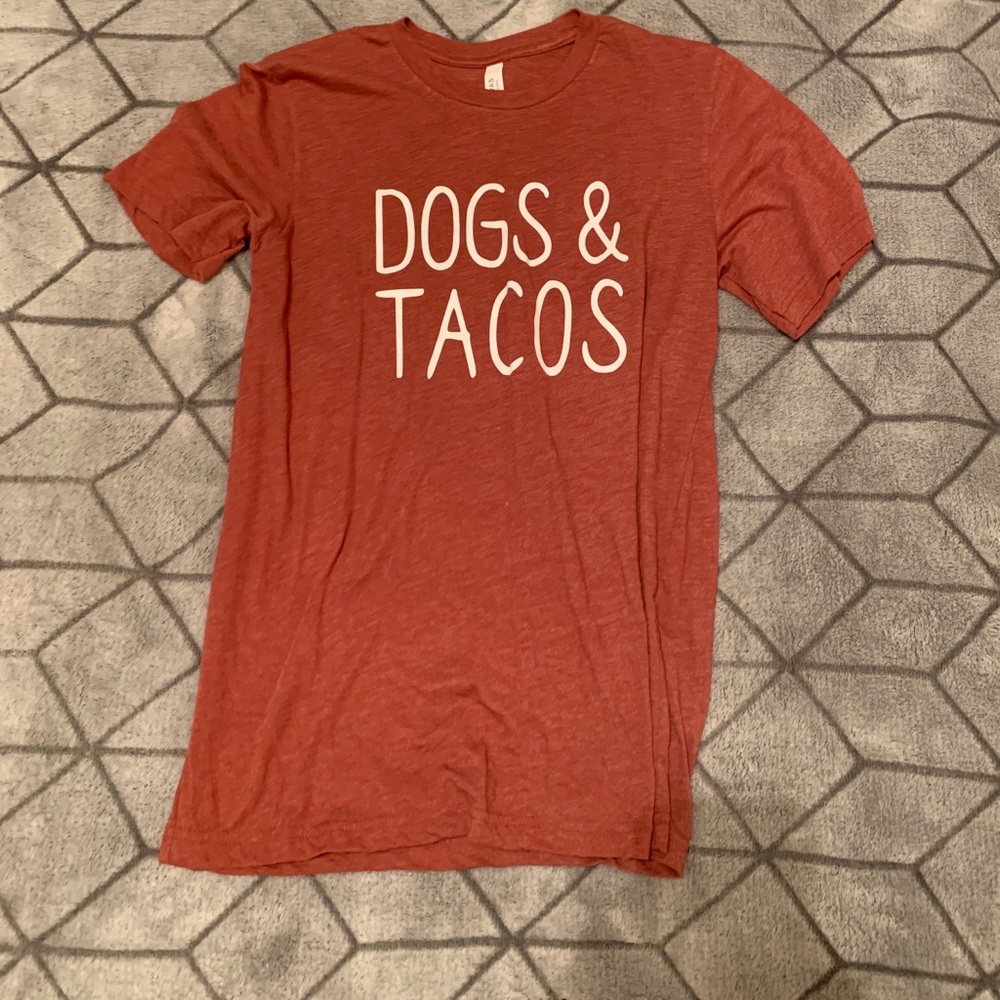 Dogs and tacos tshirt! Never worn